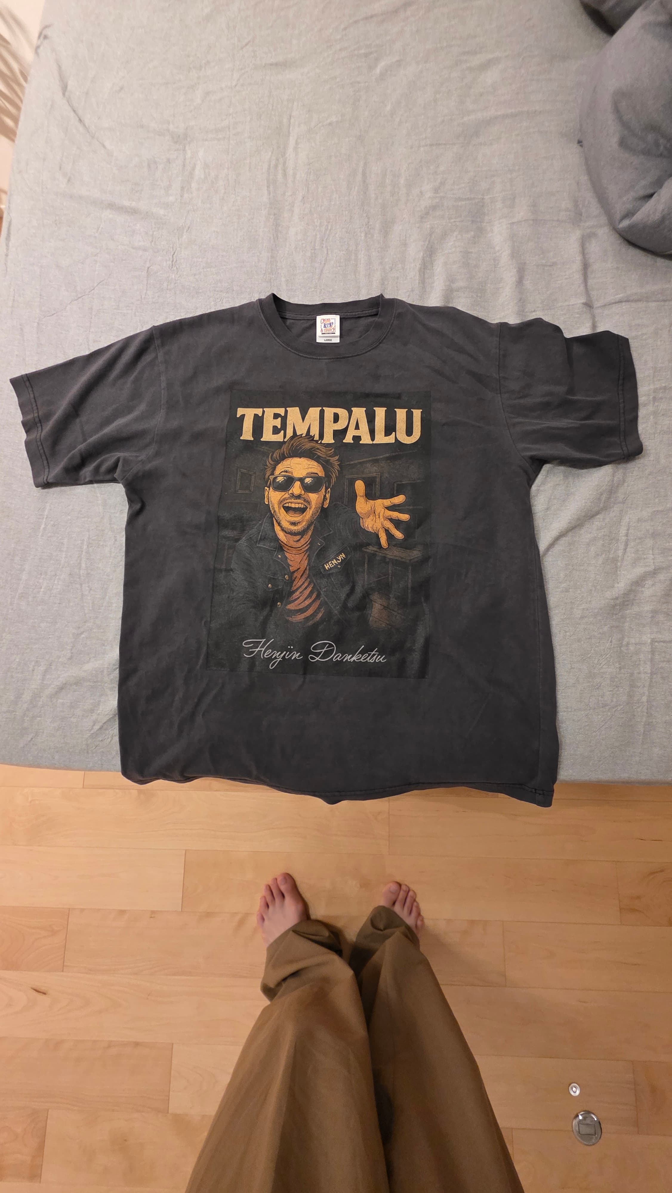 【ノー洗濯】テンパる先生が着ていたTシャツ
